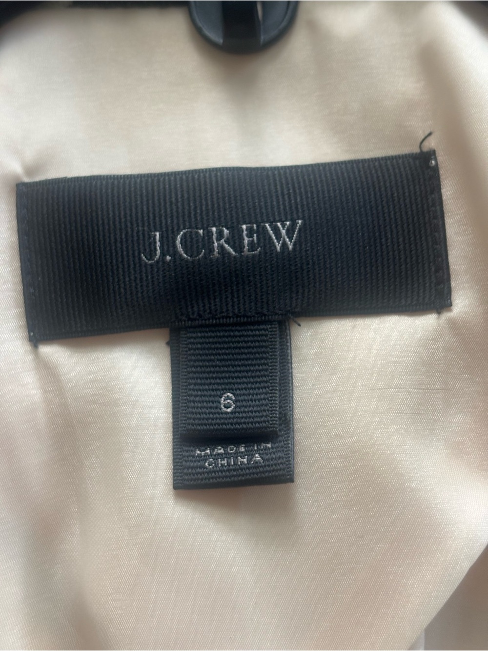 J. Crew Cream and Black Leopard Print Lightweight Blazer, Size 6 - Picture 13 of 15